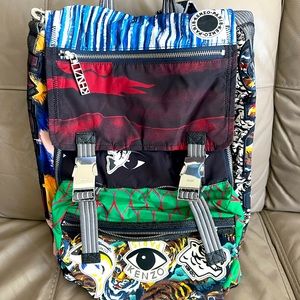 Kenzo Nylon Eye Logo Backpack